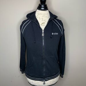 BCBG lightweight zipper jacket / hoodie size M